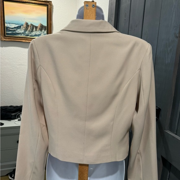 ❤️ WOMEN'S LONG SLEEVE BUTTON CLOSURE BLAZER New no tag - Picture 2 of 2